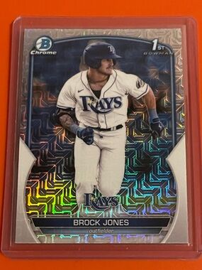 Brock Jones [Mojo] #BCP-115 2023 Bowman Chrome Prospects Baseball Trading Card